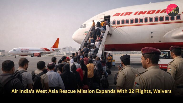 Air India’s West Asia Rescue Mission Expands With 32 Flights, Waivers