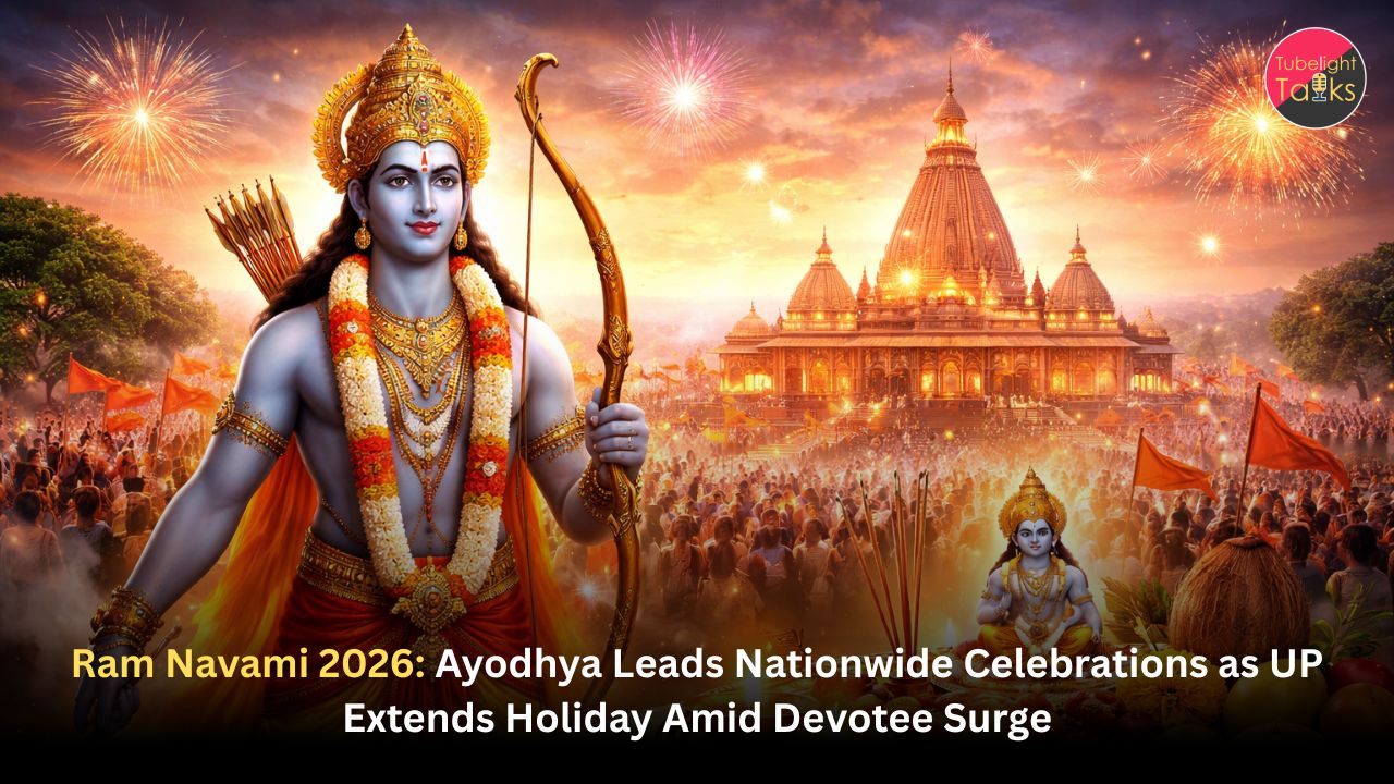 Ram Navami 2026: Ayodhya Leads Nationwide Celebrations as UP Extends Holiday Amid Devotee Surge