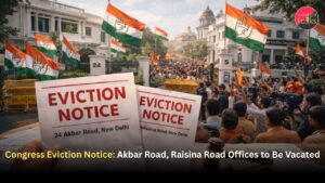 Congress Eviction Notice: Akbar Road, Raisina Road Offices to Be Vacated