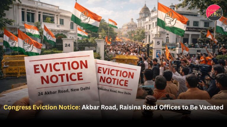Congress Eviction Notice: Akbar Road, Raisina Road Offices to Be Vacated