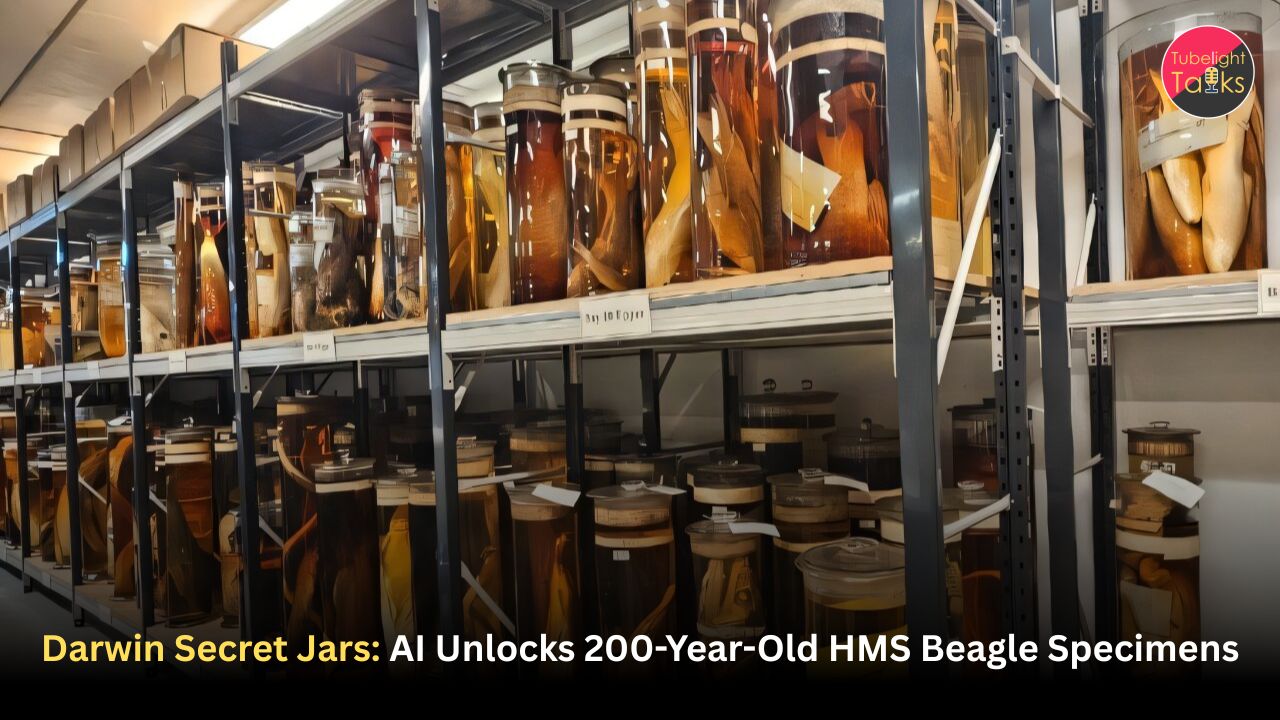 Darwin Secret Jars: AI Unlocks 200-Year-Old HMS Beagle Specimens