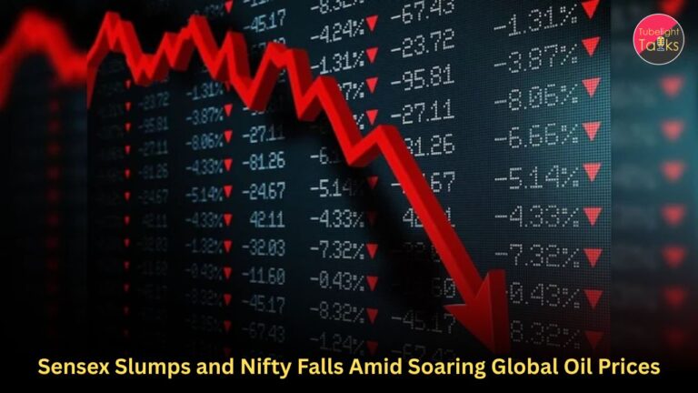 Sensex Slumps and Nifty Falls Amid Soaring Global Oil Prices