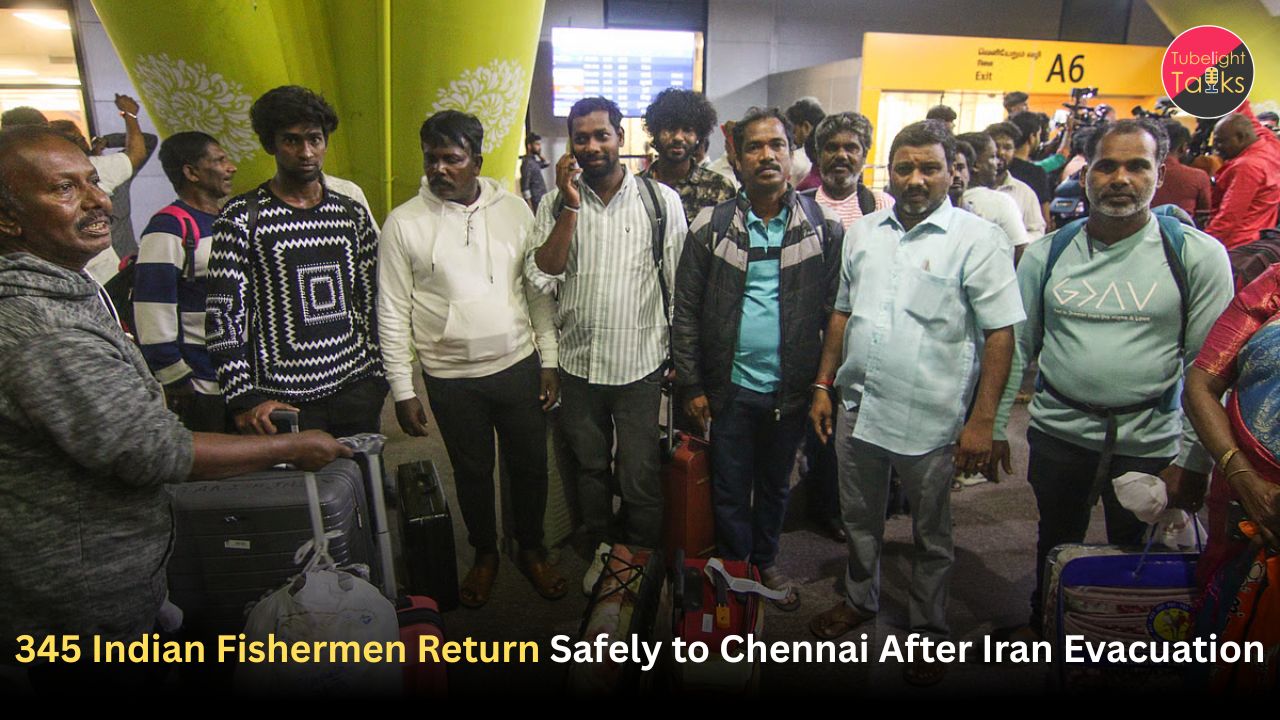 345 Indian Fishermen Return Safely to Chennai After Iran Evacuation