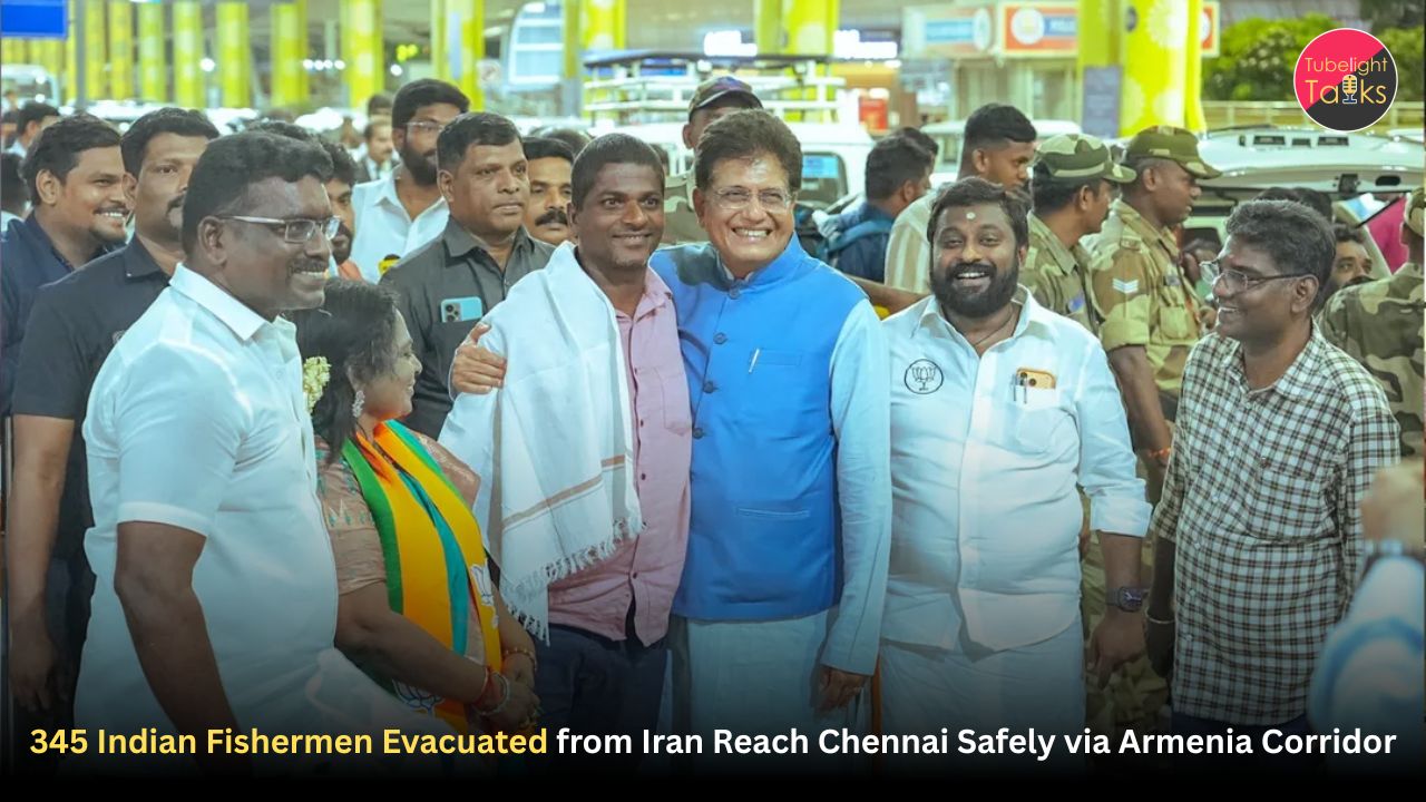 345 Indian Fishermen Evacuated from Iran Reach Chennai Safely via Armenia Corridor