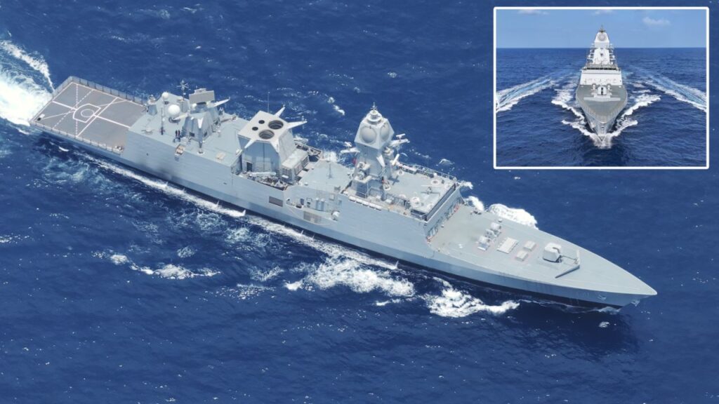 Commission Advanced Stealth Frigate Taragiri in Visakhapatnam