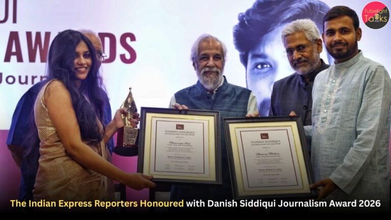 The Indian Express Reporters Honoured with Danish Siddiqui Journalism Award 2026