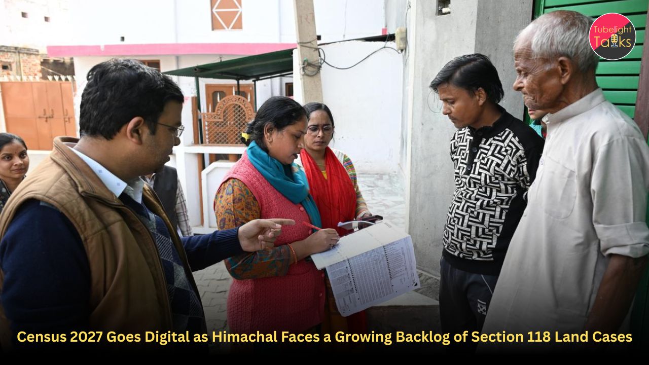 Census 2027 Goes Digital as Himachal Faces a Growing Backlog of Section 118 Land Cases