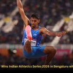 Murali Sreeshankar Wins Indian Athletics Series 2026 in Bengaluru with 8.15-Metre Leap.