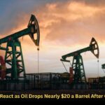 Global Markets React as Oil Drops Nearly $20 a Barrel After Ceasefire Shock