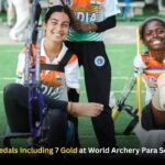 India Wins 16 Medals Including 7 Gold at World Archery Para Series in Bangkok.