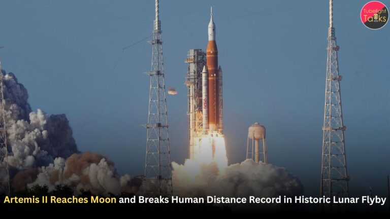 Artemis II Reaches Moon and Breaks Human Distance Record in Historic Lunar Flyby.