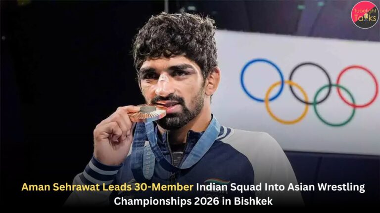 Aman Sehrawat Leads 30-Member Indian Squad Into Asian Wrestling Championships 2026 in Bishkek