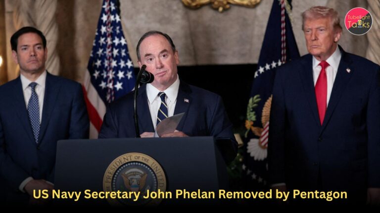 US Navy Secretary John Phelan Removed