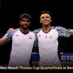 India Men Reach Thomas Cup Quarterfinals in Denmark