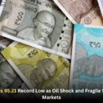 Indian Rupee Hits 95.21 Record Low as Oil Shock and Fragile Sentiment Rattle Markets
