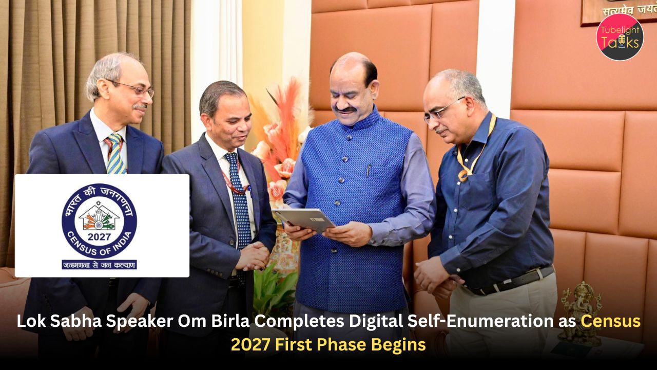 Lok Sabha Speaker Om Birla Completes Digital Self-Enumeration as Census 2027 First Phase Begins