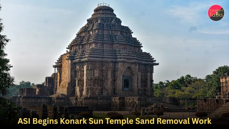 ASI Begins Konark Sun Temple Sand Removal Work