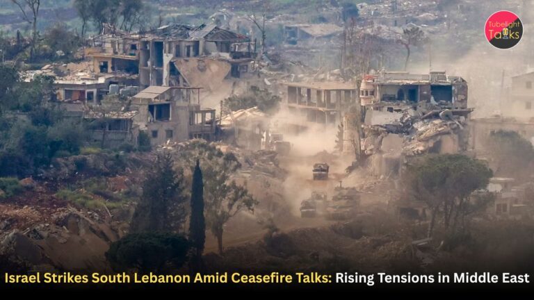 Israel Strikes South Lebanon Amid Ceasefire Talks: Rising Tensions in Middle East