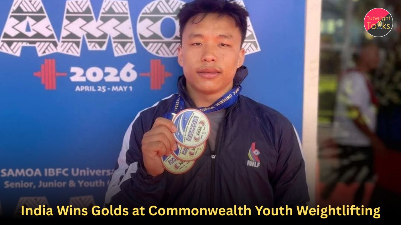 India Wins Golds at Commonwealth Youth Weightlifting