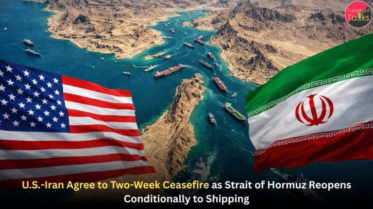 U.S.-Iran Agree to Two-Week Ceasefire as Strait of Hormuz Reopens Conditionally to Shipping