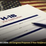 H-1B Visa Pause Bill 2026: US Congress Proposes 3-Year Suspension on Work Visas