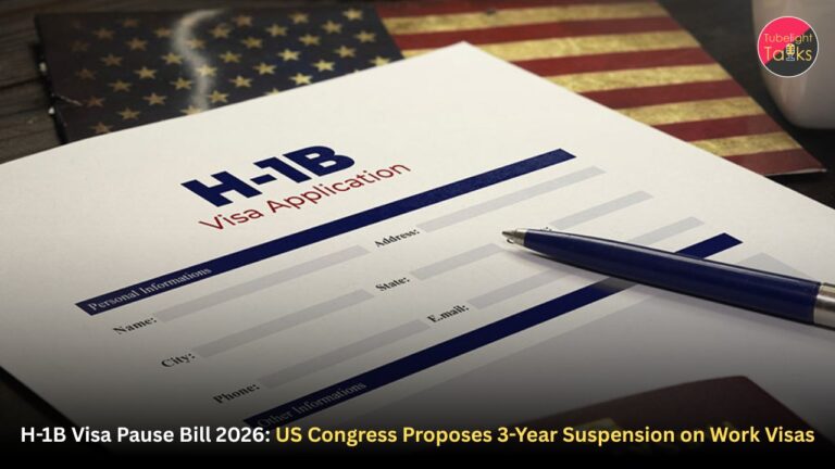 H-1B Visa Pause Bill 2026: US Congress Proposes 3-Year Suspension on Work Visas