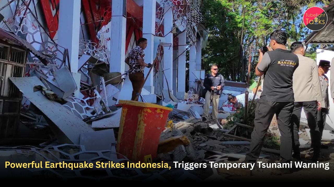 Powerful Earthquake Strikes Indonesia, Triggers Temporary Tsunami Warning