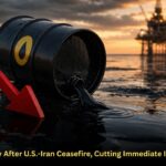 Oil Drops Sharply After U.S.-Iran Ceasefire, Cutting Immediate Inflation Pressure