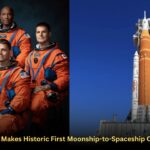 Artemis II Crew Makes Historic First Moonship-to-Spaceship Call With the ISS