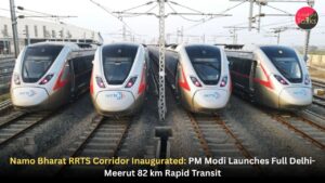 Namo Bharat RRTS Corridor Inaugurated: PM Modi Launches Full Delhi-Meerut 82 km Rapid Transit