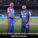 DL vs LSG in IPL 2026: Delhi Capitals Beat Lucknow Super Giants by 6 Wickets at Ekana