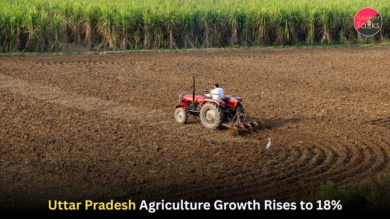 Uttar Pradesh Agriculture Growth Rises to 18%