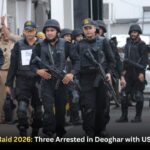 Jharkhand ATS Raid 2026: Three Arrested in Deoghar with US-Made Weapons