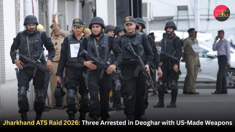 Jharkhand ATS Raid 2026: Three Arrested in Deoghar with US-Made Weapons