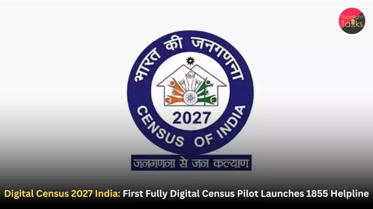 Digital Census 2027 India: First Fully Digital Census Pilot Launches 1855 Helpline