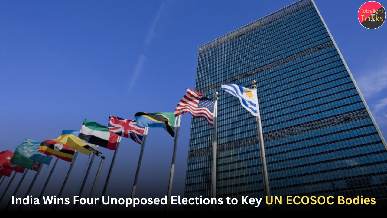 India Wins Four Unopposed Elections to Key UN ECOSOC Bodies