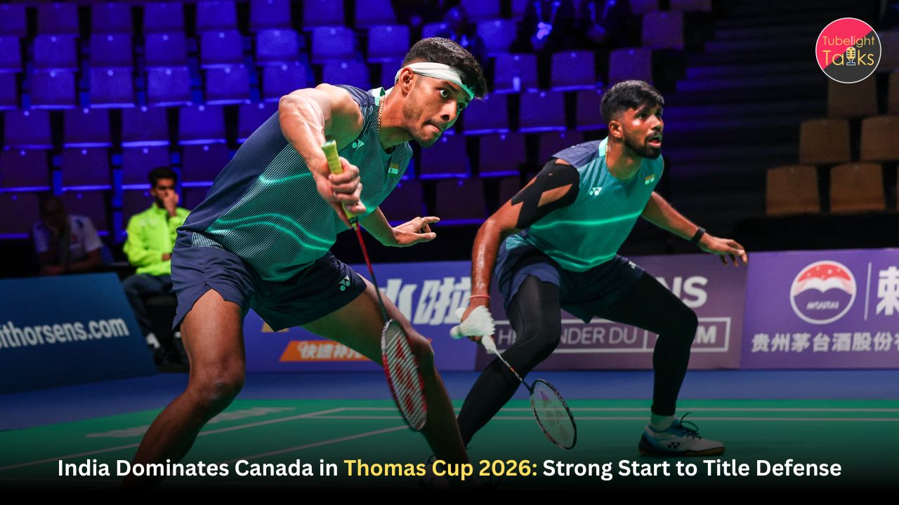India Dominates Canada in Thomas Cup 2026: Strong Start to Title Defense
