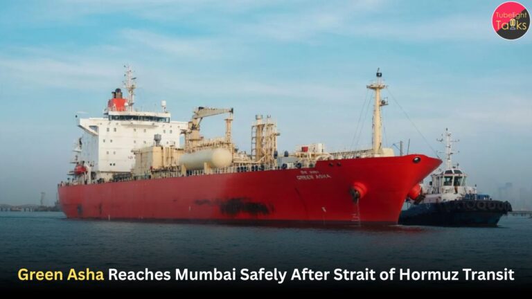 Green Asha Reaches Mumbai Safely After Strait of Hormuz Transit