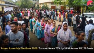 Assam Assembly Elections 2026: Turnout Nears 76% by 3 PM Across All 126 Seats