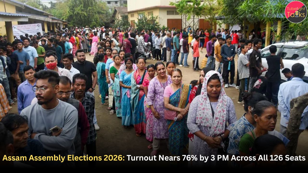 Assam Assembly Elections 2026: Turnout Nears 76% by 3 PM Across All 126 Seats