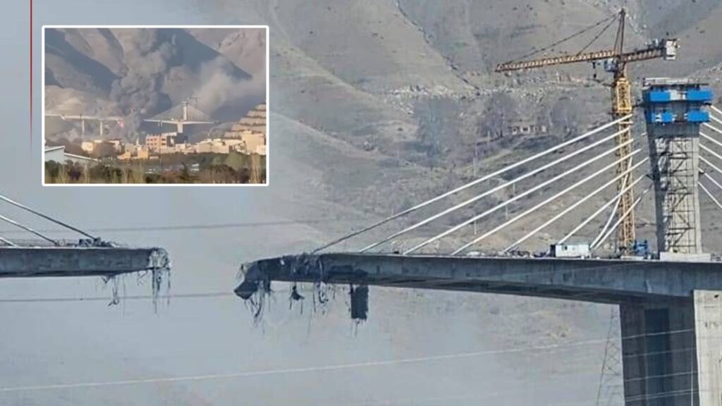 U.S. Hits Karaj Bridge