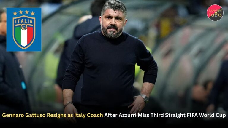 Gennaro Gattuso Resigns as Italy Coach After Azzurri Miss Third Straight FIFA World Cup