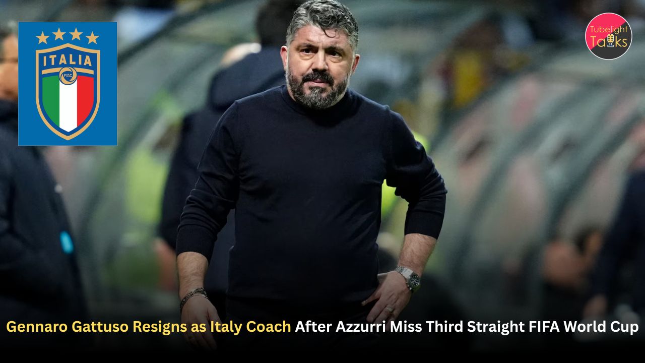 Gennaro Gattuso Resigns as Italy Coach After Azzurri Miss Third Straight FIFA World Cup