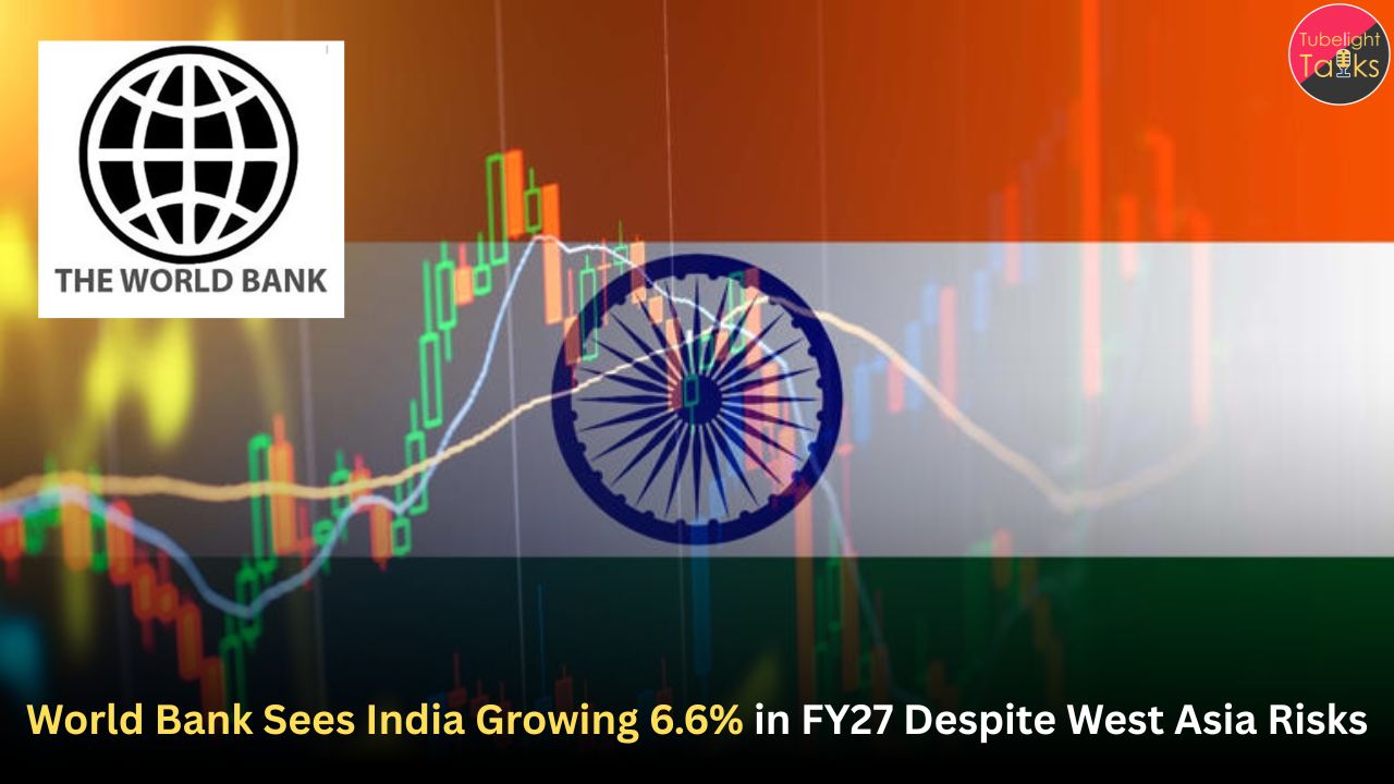 World Bank Sees India Growing 6.6% in FY27 Despite West Asia Risks