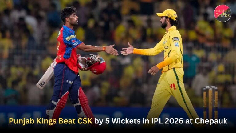 Punjab Kings Beat CSK by 5 Wickets in IPL 2026 at Chepauk