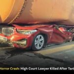 Andhra Pradesh Horror Crash: High Court Lawyer Killed After Tanker Crushes BMW