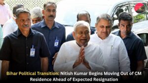 Bihar Political Transition: Nitish Kumar Begins Moving Out of CM Residence Ahead of Expected Resignation