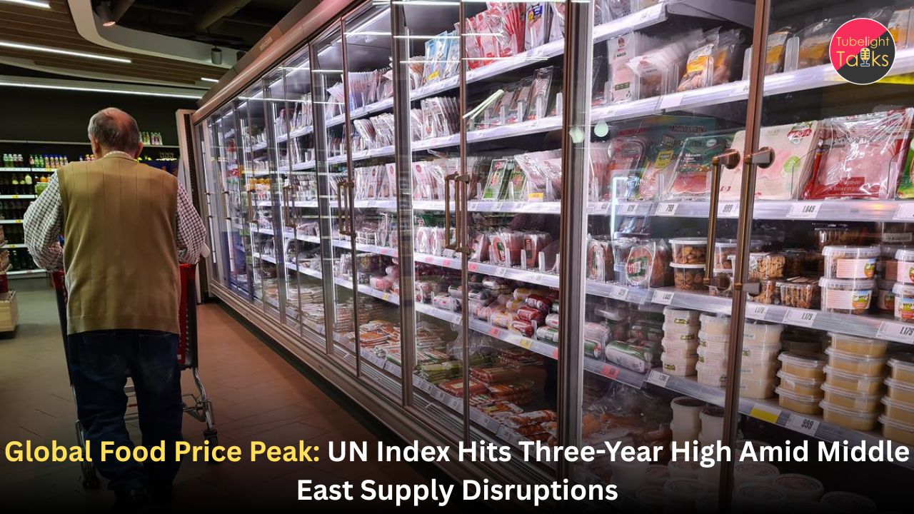 Global Food Price Peak: UN Index Hits Three-Year High Amid Middle East Supply Disruptions