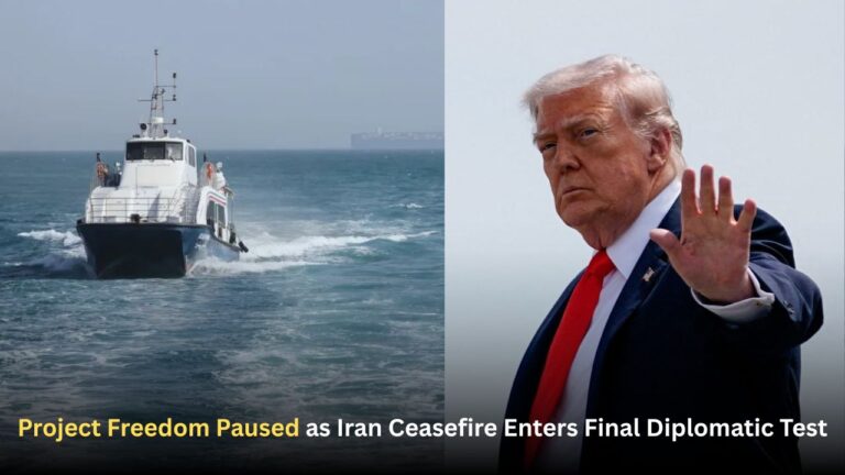 Project Freedom Paused as Iran Ceasefire Enters Final Diplomatic Test