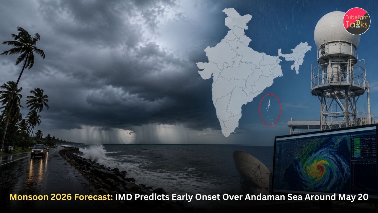 Monsoon 2026 Forecast: IMD Predicts Early Onset Over Andaman Sea Around May 20